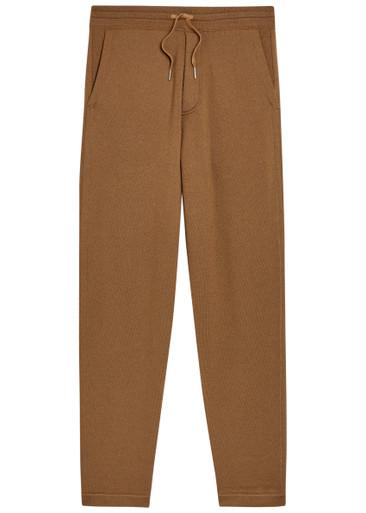 Tapered cashmere and wool-blend sweatpants by TOM FORD