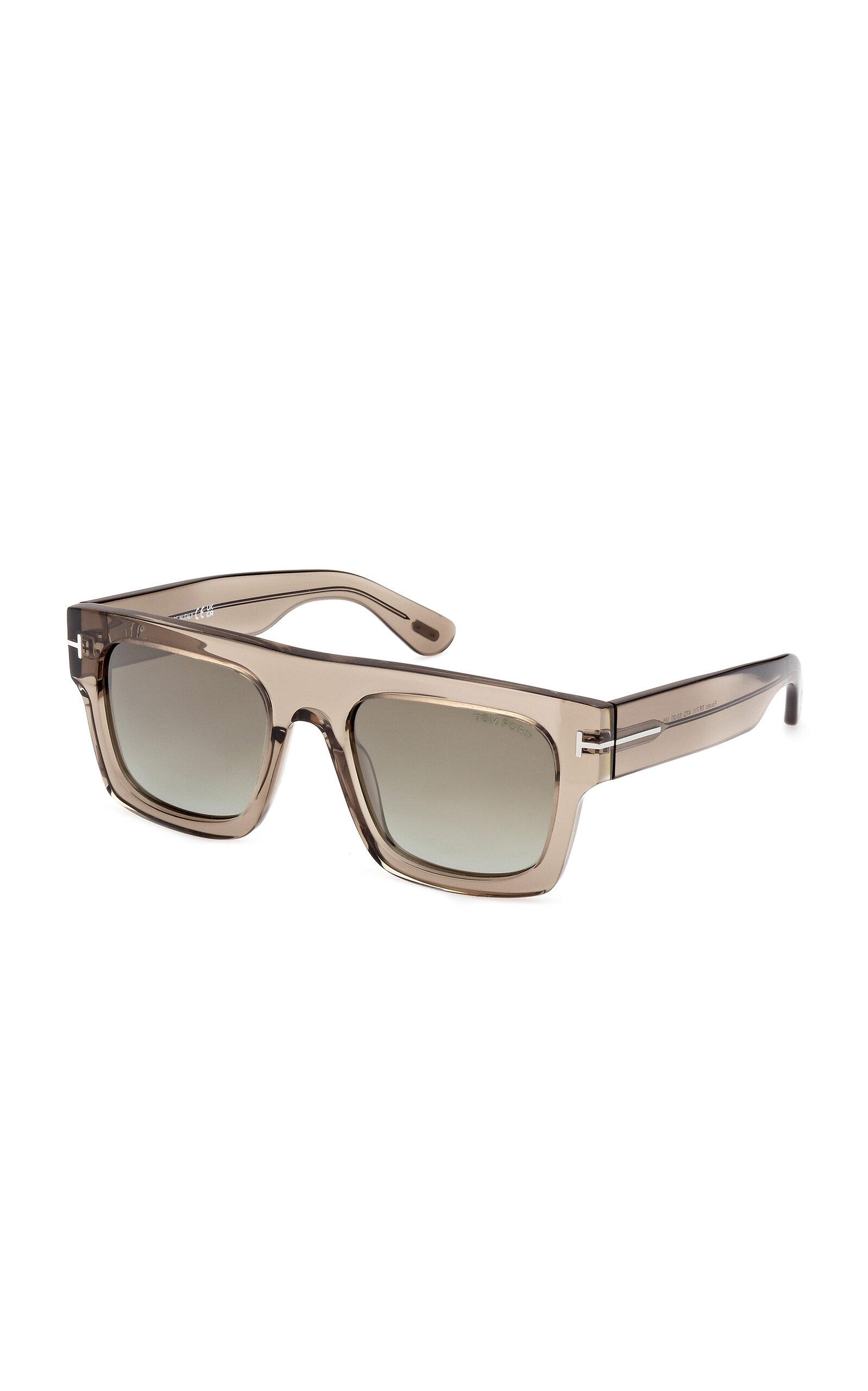 Tom Ford Fausto Square-Frame Acetate Sunglasses - Moda Operandi by TOM FORD
