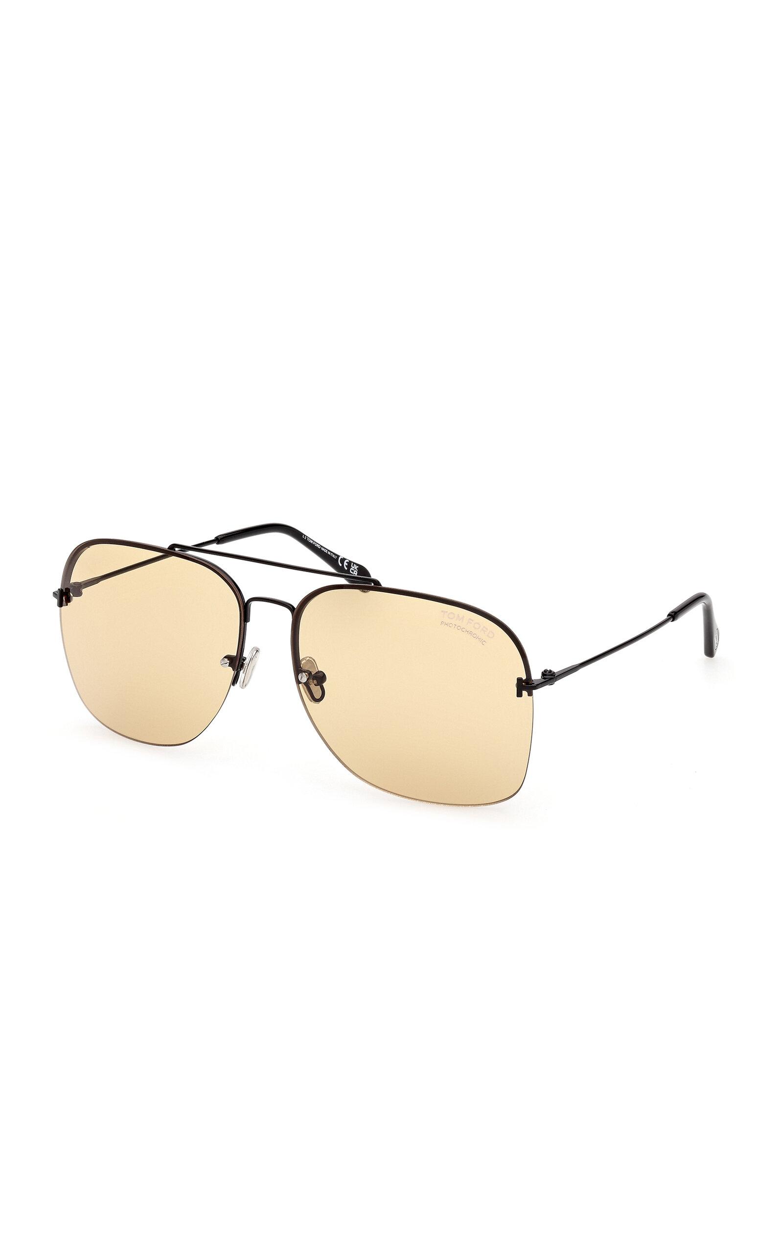 Tom Ford Mackenzie Aviator Metal Sunglasses - Moda Operandi by TOM FORD