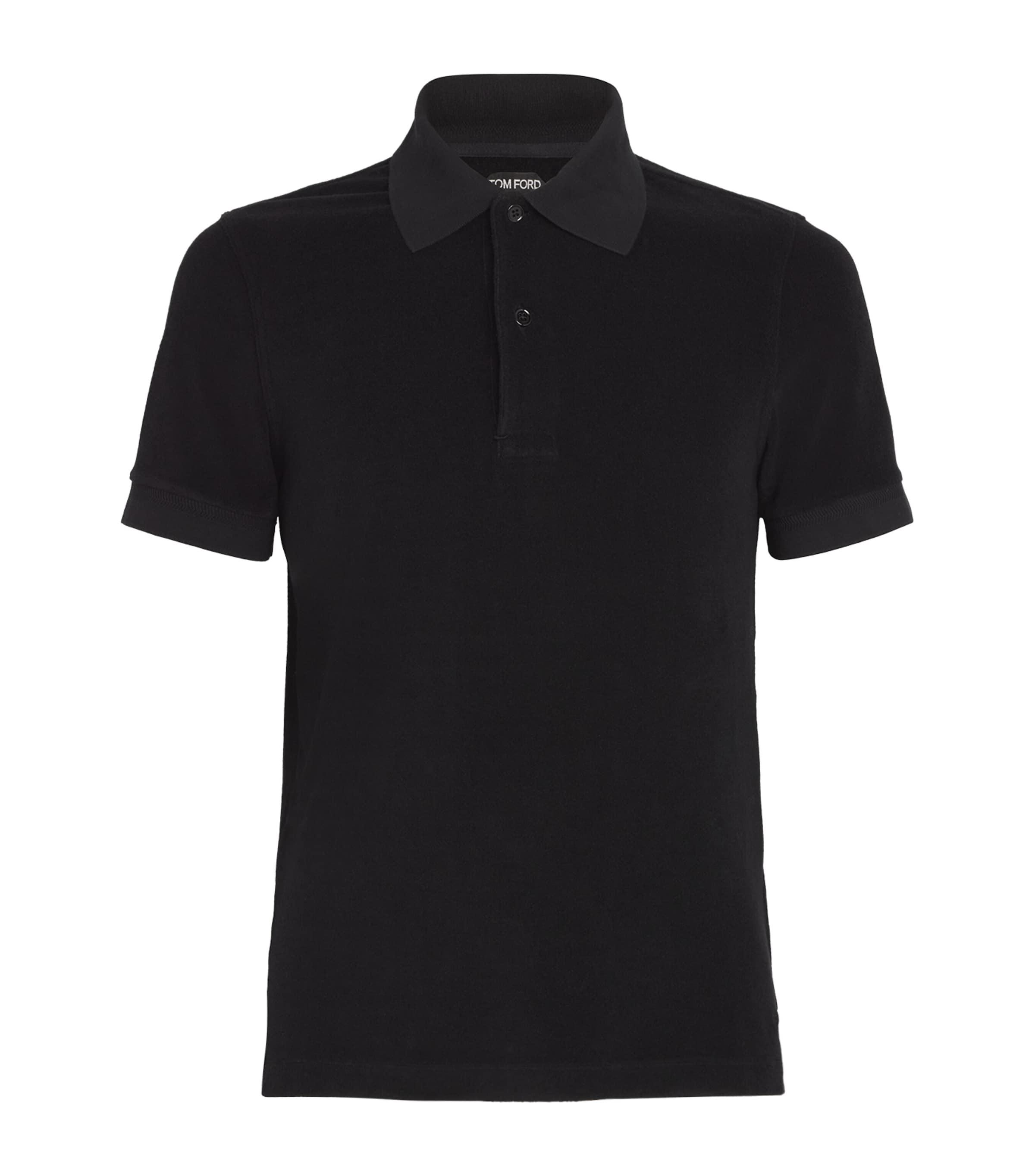 Towelling Polo Shirt by TOM FORD