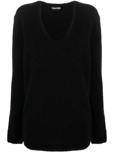 V-neck knitted jumper by TOM FORD