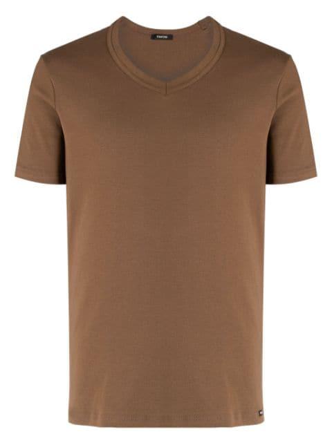 V-neck short-sleeve T-shirt by TOM FORD