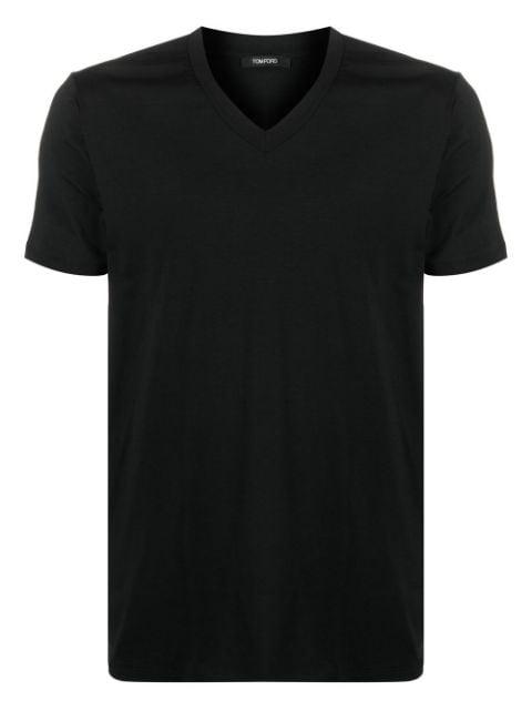V-neck short-sleeved T-shirt by TOM FORD