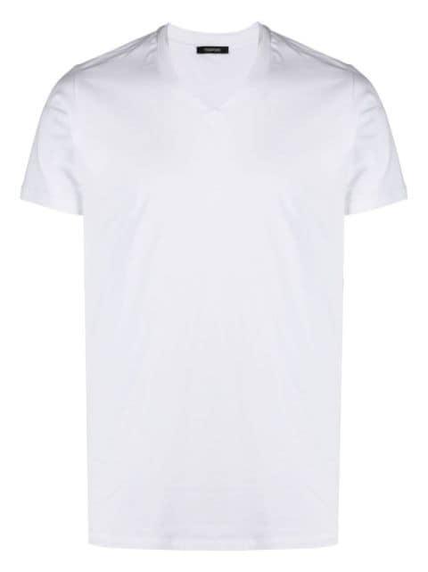V-neck short-sleeved T-shirt by TOM FORD