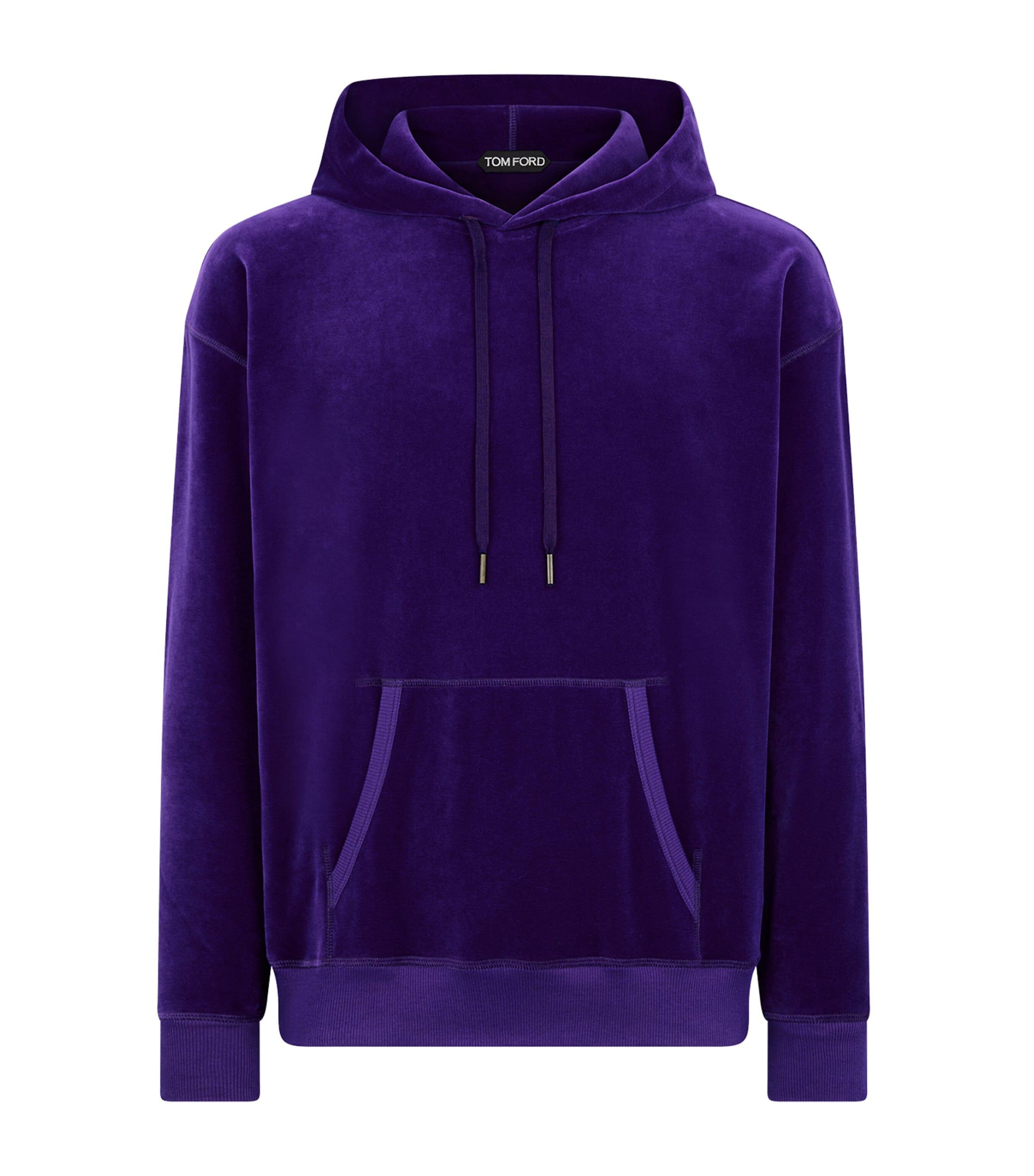 Velour Hoodie by TOM FORD