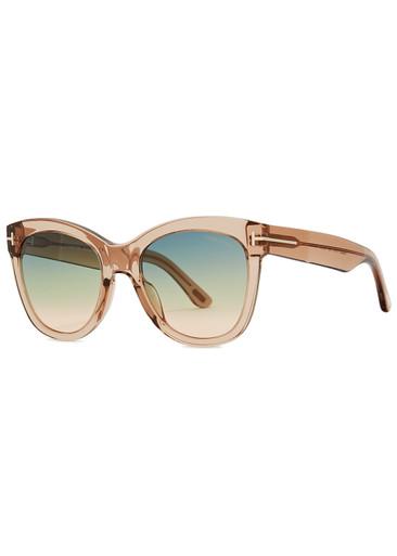 Wallace round-frame sunglasses by TOM FORD