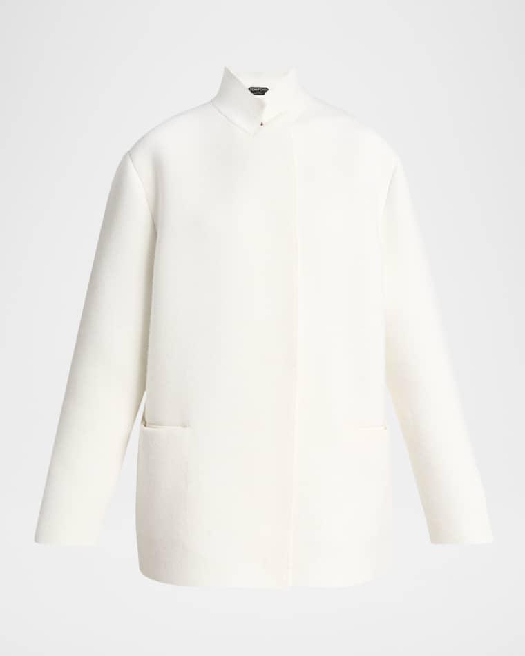Wool-Cashmere Knit Jacket by TOM FORD