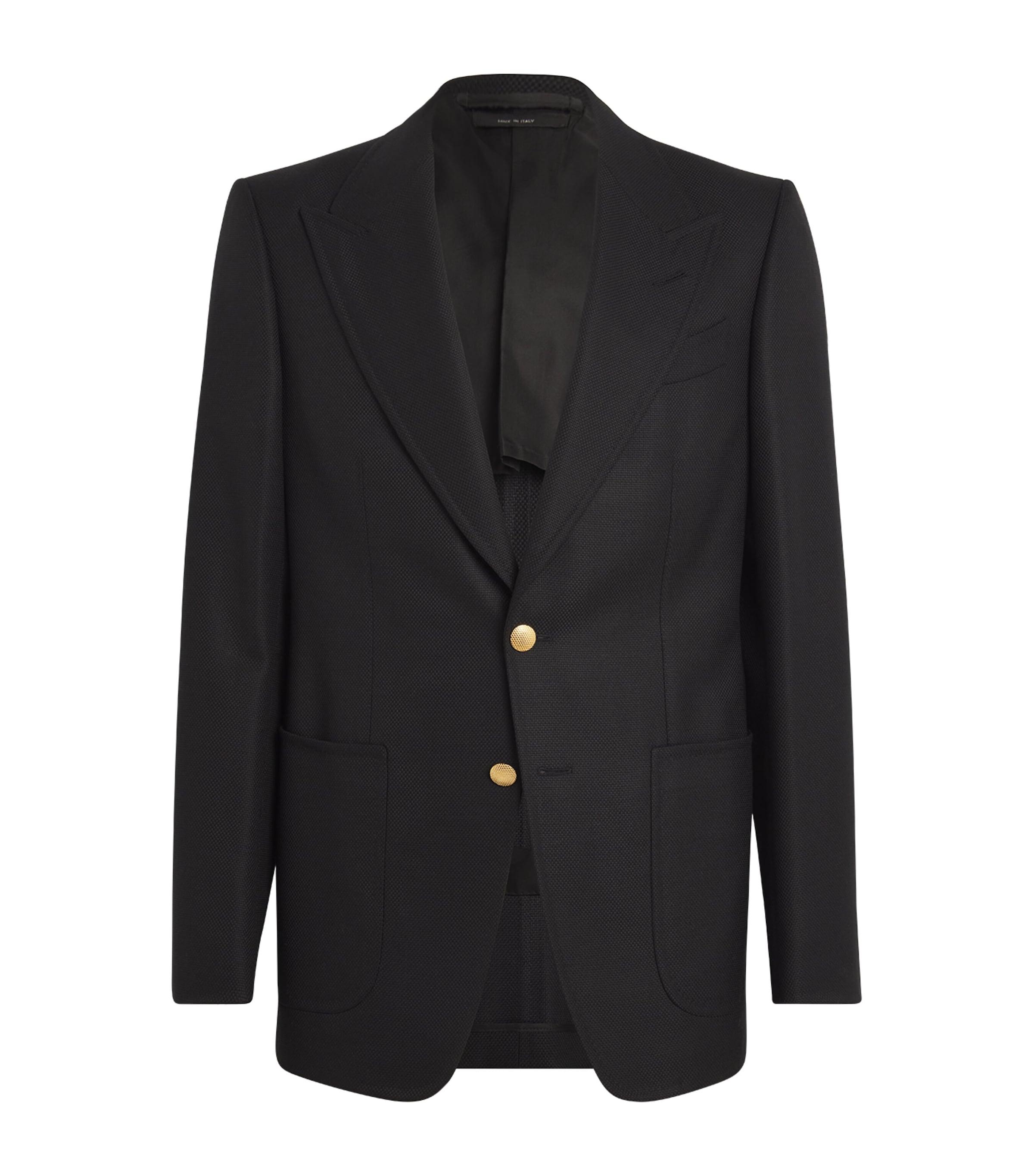 Wool-Mohair Blazer by TOM FORD