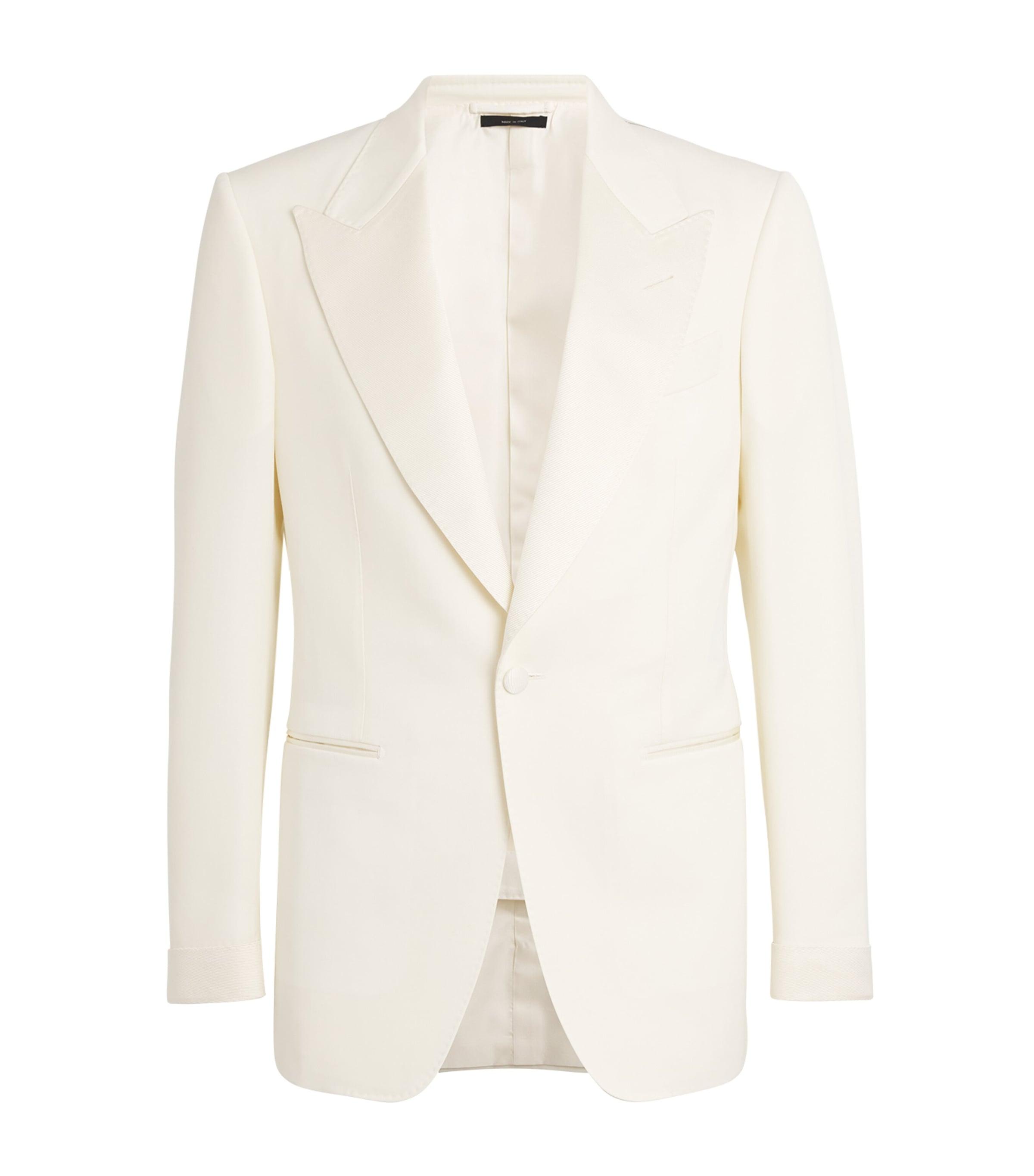 Wool-Mohair Tuxedo Jacket by TOM FORD