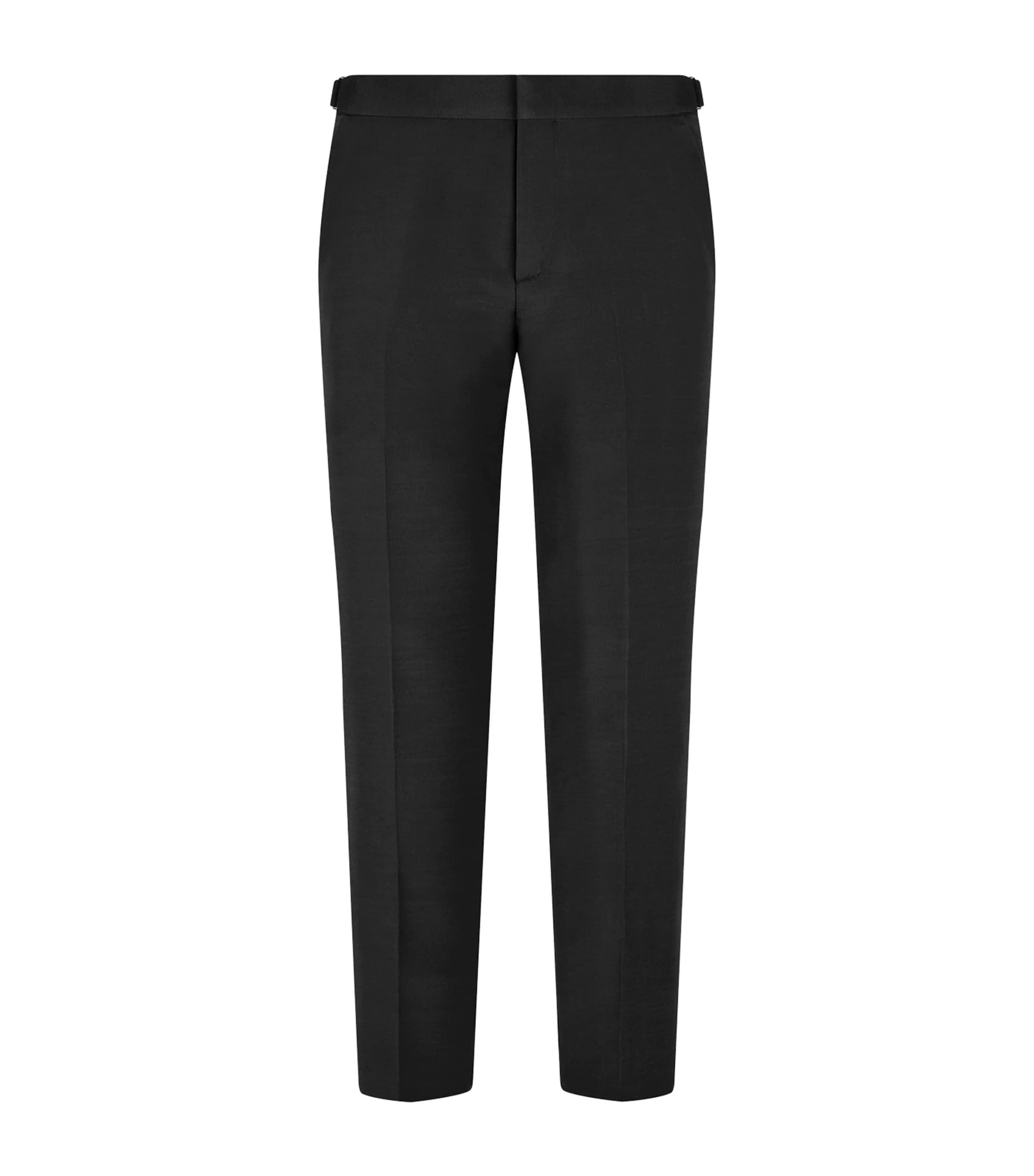 Wool-Silk Dyllan Tailored Trousers by TOM FORD
