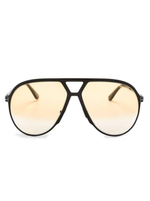 Xavier pilot-frame sunglasses by TOM FORD