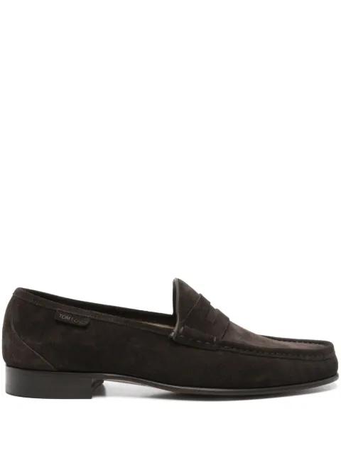 York suede penny loafers by TOM FORD