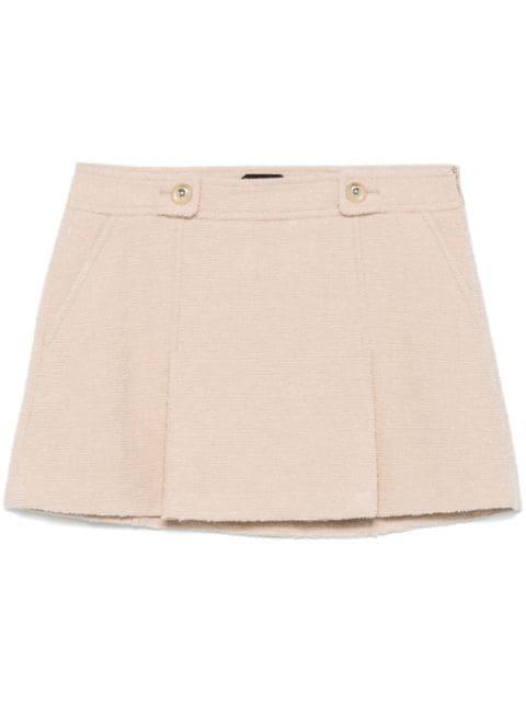 bouclé mini skirt by TOM FORD