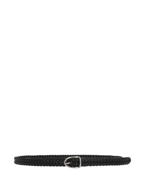 braided leather belt by TOM FORD