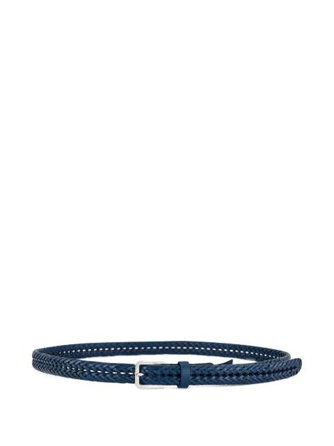 braided leather belt by TOM FORD