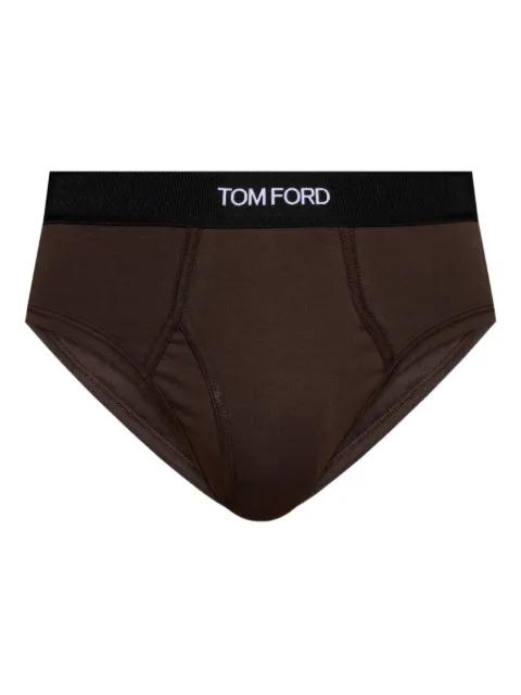 branded-waistband briefs by TOM FORD