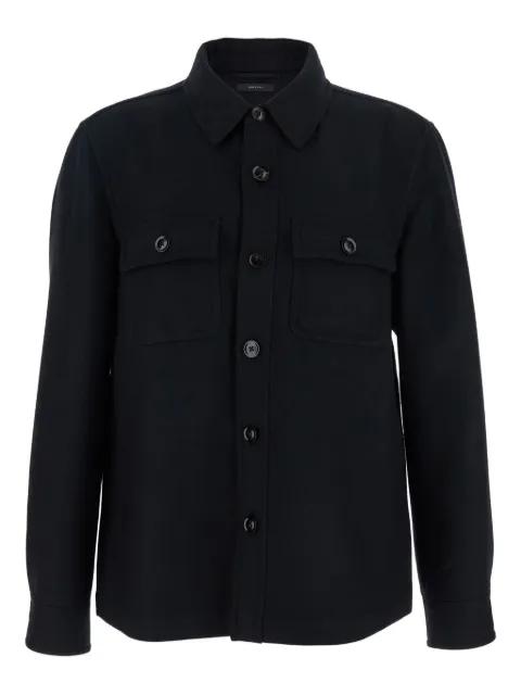breast-pocket shirt jacket by TOM FORD