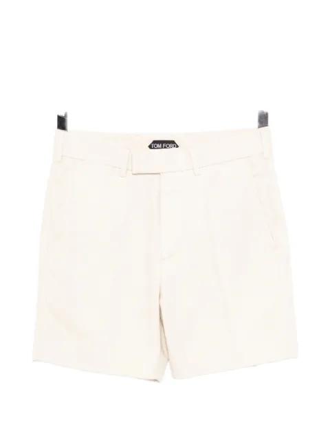 brushed tailored shorts by TOM FORD