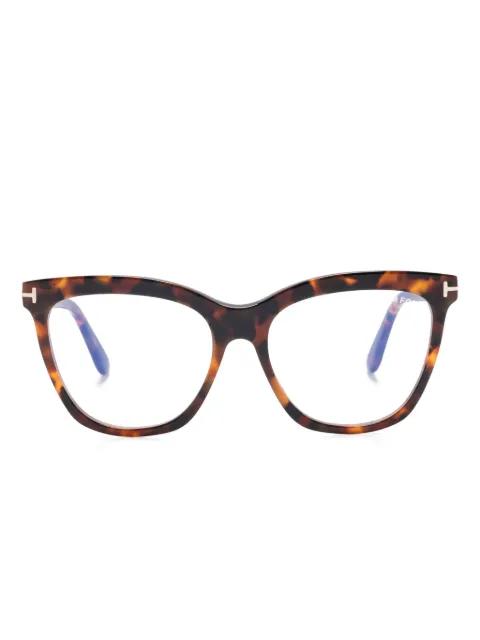 butterfly-frame glasses by TOM FORD