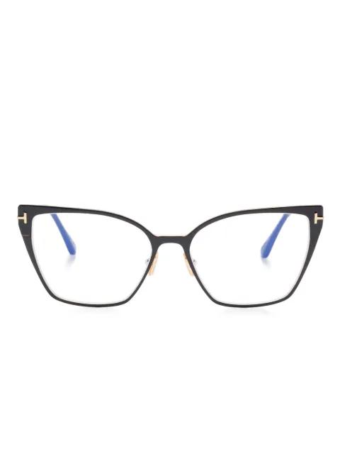 butterfly-frame glasses by TOM FORD