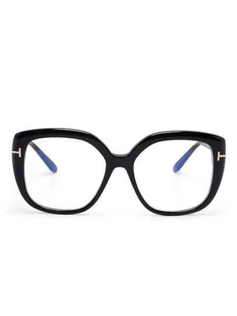 butterfly-frame glasses by TOM FORD