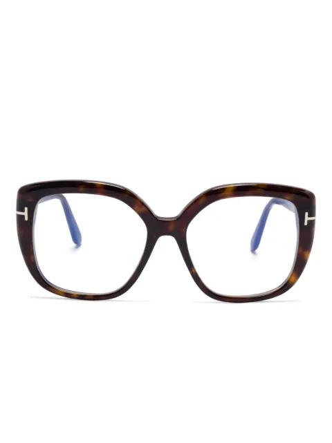 butterfly-frame glasses by TOM FORD