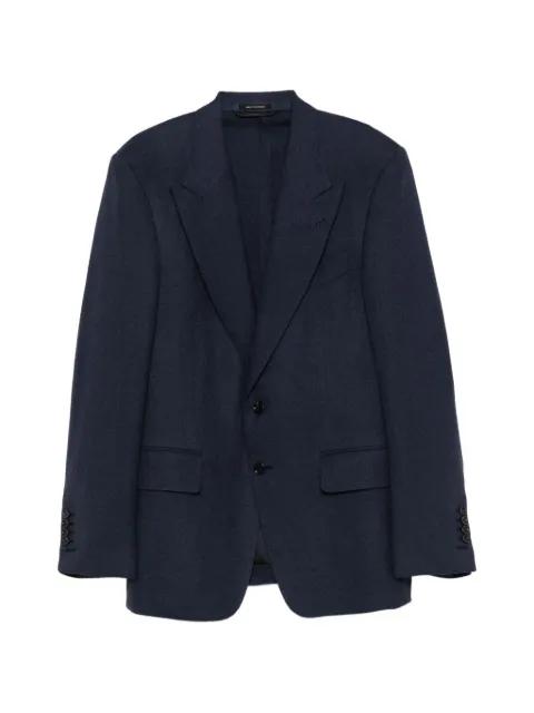 button-fastening blazer by TOM FORD