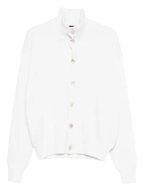 button-fastening high-neck cardigan by TOM FORD