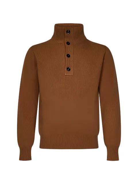 button-fastening sweater by TOM FORD