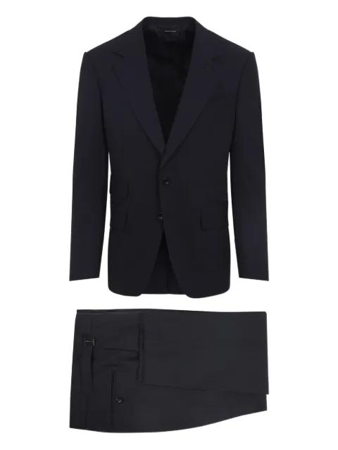 button wool suit by TOM FORD
