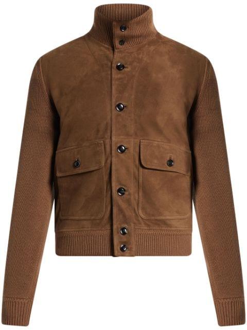buttoned panelled jacket by TOM FORD