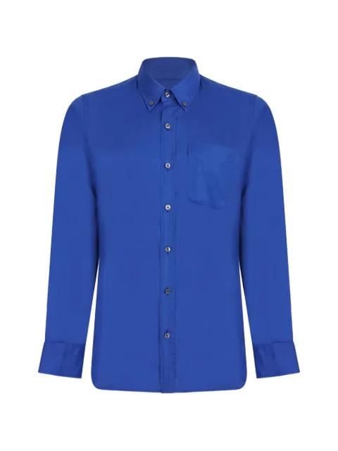 buttoned-up long-sleeve shirt by TOM FORD
