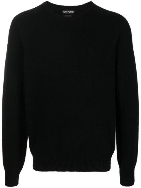 cashmere crewneck jumper by TOM FORD