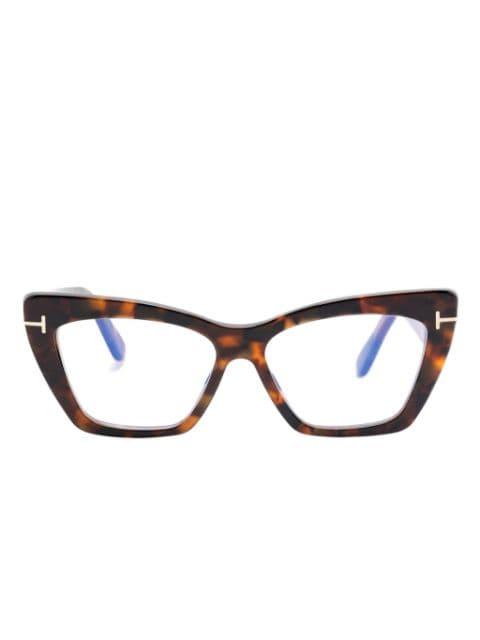 cat-eye glasses by TOM FORD