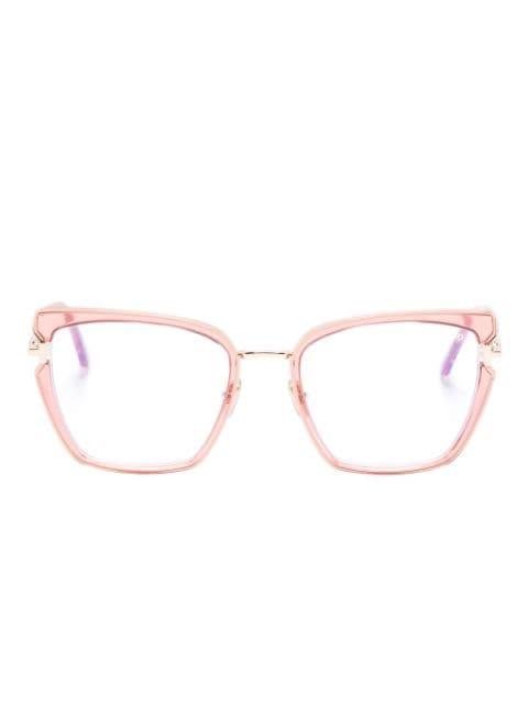cat-eye glasses by TOM FORD