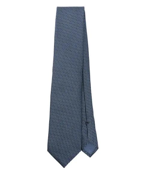 check-jacquard tie by TOM FORD