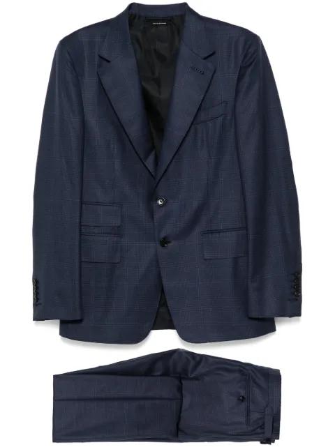checked suit by TOM FORD