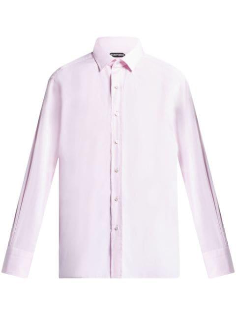 cotton poplin shirt by TOM FORD