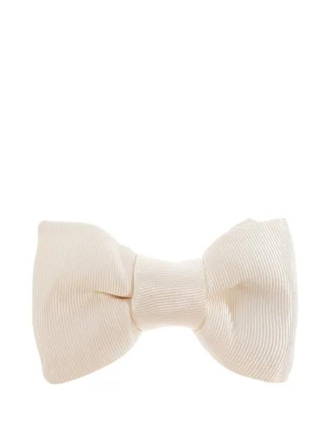cream bow tie by TOM FORD