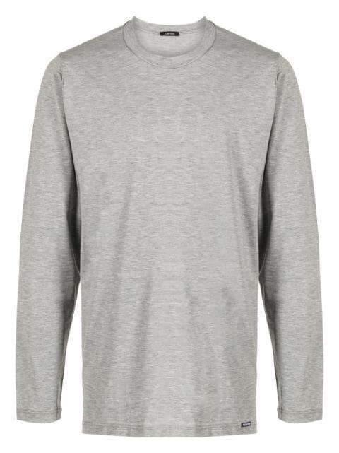 crew-neck long-sleeve T-shirt by TOM FORD
