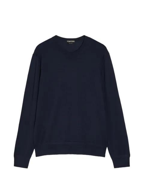 crew-neck long-sleeve sweater by TOM FORD