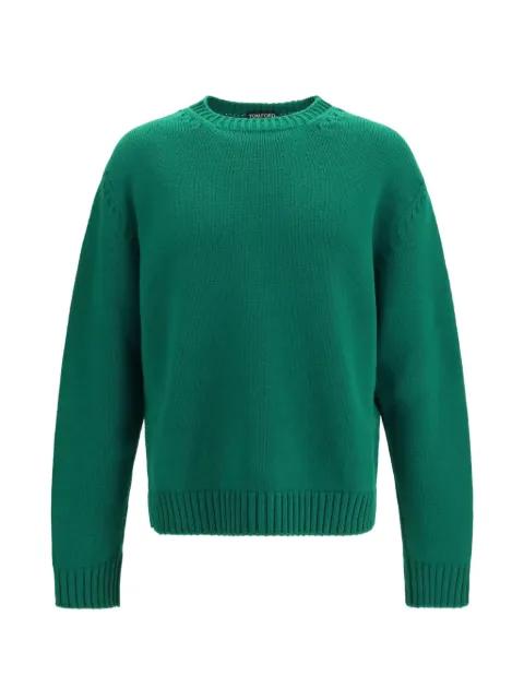 crew-neck long-sleeve sweater by TOM FORD