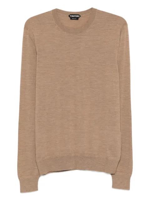 crew-neck wool sweater by TOM FORD