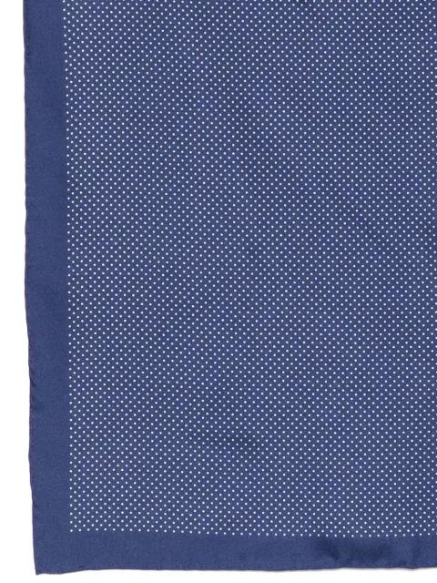 dot-print silk pocket scarf by TOM FORD