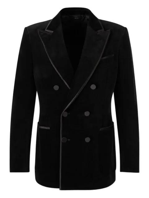 double-breasted blazer by TOM FORD