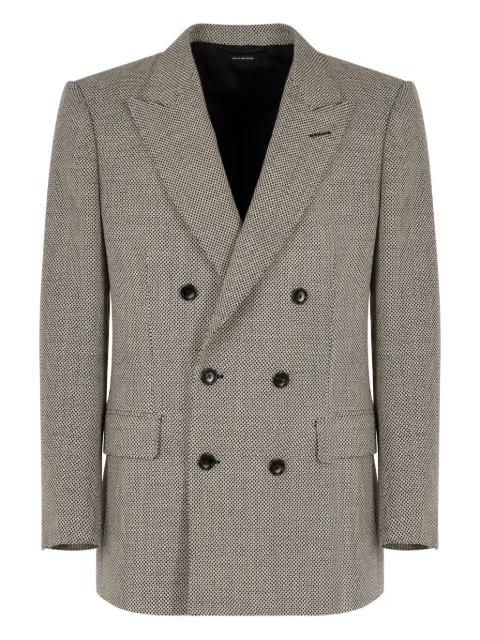 double-breasted blazer by TOM FORD