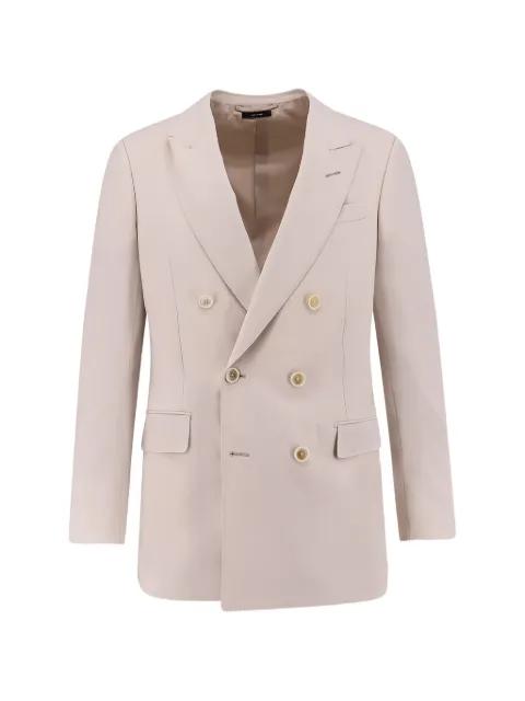 double-breasted blazer by TOM FORD
