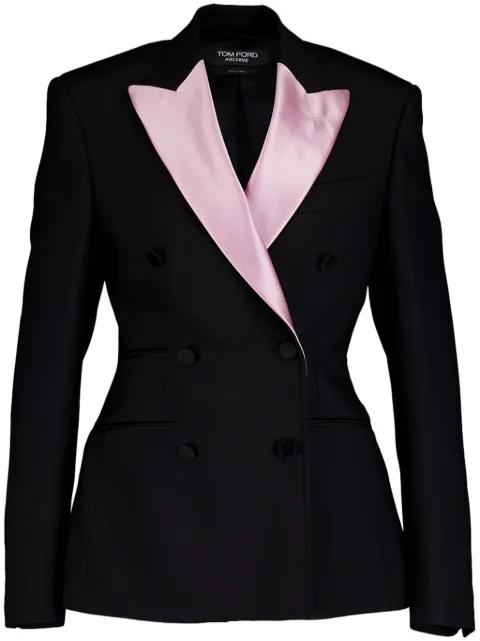 double-breasted blazer by TOM FORD
