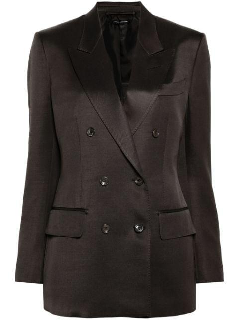 double-breasted blazer by TOM FORD
