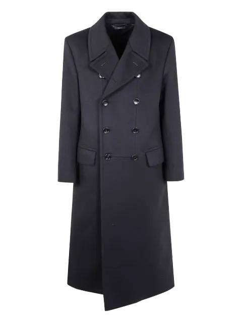 double-breasted wool coat by TOM FORD